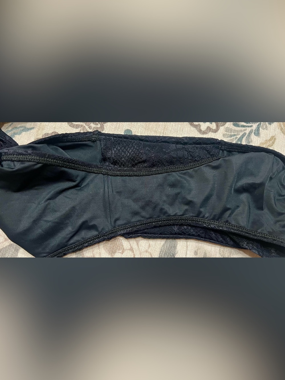 Agua De Coco Black Snake Print Bikini Set Size XL Like-New - Picture 8 of 8